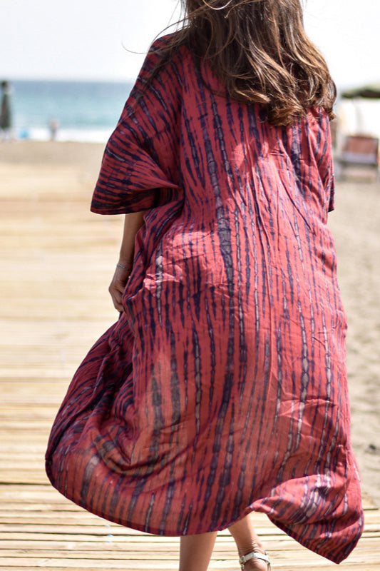 Loose Fit Beach Duster Cover Up